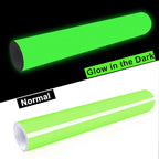 WRAPXPERT Glow in the Dark Permanent Vinyl Roll, Lime Green Glow in the Dark - Image 4