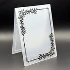 3D Plastic Embossing Folder TemplateFloral Vine Border Texture 5x7 Inch - Image 7