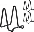 3 Pack 3 inch Metal Plate Stands by Kruodop