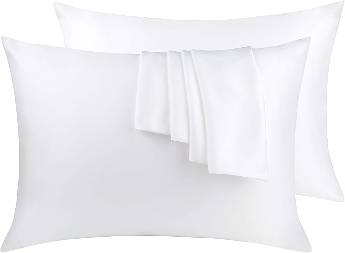 100% Silk Pillow Cases 2 Pack, Mulberry Silk Pillowcase by Victivic