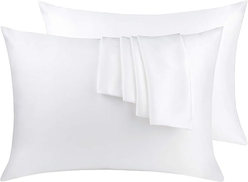 100% Silk Pillow Cases 2 Pack, Mulberry Silk Pillowcase by Victivic
