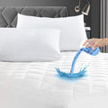 GRT RV King Mattress Pad, 100% Waterproof Breathable RV King Mattress Topper by GRT