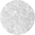 LAIDANLA Clear Quartz 400pcs Natural Chip Stone Beads 5-8mm Healing Crystal by LAIDANLA
