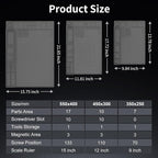STREBITO Soldering Mat Electronics Repair Mat, Solder Pad Heat Resistant 932°F - Image 6