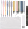 Craft Exact Knife Craft Cutting Tool Paper Cutter Knife Pen Retractable Hobby by Fortunemee