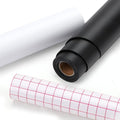 HTVRONT Black + White 12in x 14ft Matte Permanent Vinyl Roll by HTVRONT