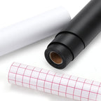 HTVRONT Black + White 12in x 14ft Matte Permanent Vinyl Roll by HTVRONT