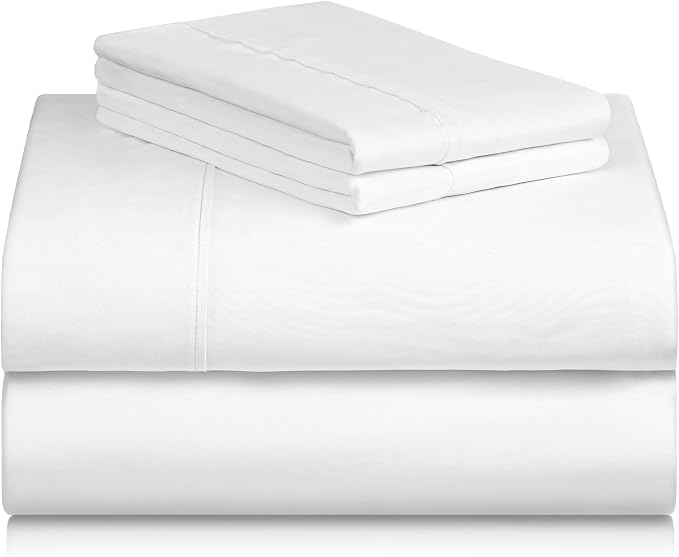 LuxClub 4 PC King Size Sheet Set Bed Sheets Deep Pockets 18" Wrinkle Free - Image 9