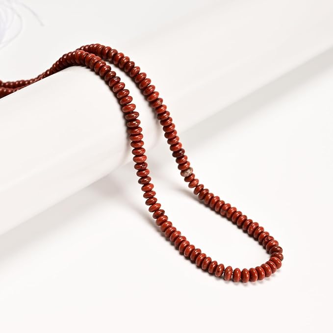ICAI Beads Natural 2x4mm Rondelle Beads, Abacus Disk Stone Spacer Beads – Loose - Image 4