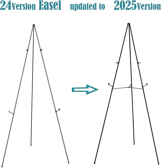 JIUYE 8 Pack Floor Easel Stand for Sign, Painting - Image 2