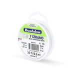 Beadalon 7-Strand Stainless Steel Beading Wire, Flexible & Durable Wire by Beadalon