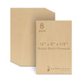 Baltic Birch Plywood, 3 mm 1/8 Craft Wood, B/BB Grade Baltic Birch Sheets by Woodpeckers