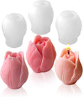 3 PCS 3D Tulip Silicone Molds for Candle Resin Soap Making Crafts | 3D by JDHSilicone