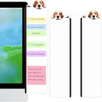 Office Desk Accessories 2pcs Multifunction Computer Monitor Memo Board by edooi