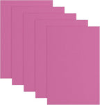 uxcell 5 Pcs Rose Red EVA A4 Foam Sheets Crafts, 12 x 8 Inch Foam Paper by uxcell