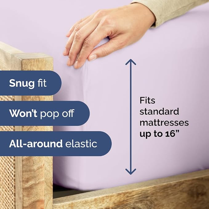 Cal King Fitted Bed Sheet - Image 3