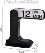 Perpetual Calendar, Standing Flip Calendar, Aesthetic Reusable Daily Page - Image 2