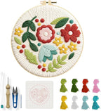 INFUNLY Wildflower Punch Needle Kit by INFUNLY