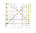 Acrylic Quilting Ruler 6.5" x 12" Fabric Cutting Ruler - Image 9