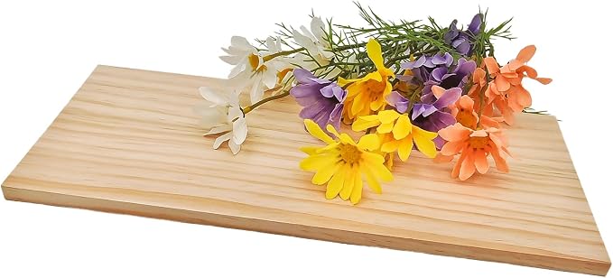 2PCS Rectangle Wood Boards Unfinished Wood Blocks - Image 5