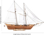 GAWEGM Wooden Ship Model Building Kits - Image 2