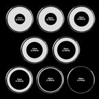 180P Clear Plastic Coin Capsules, Dollar Coin Holder, 40mm Silver Coin Storage - Image 6