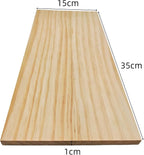 2PCS Rectangle Wood Boards Unfinished Wood Blocks - Image 3