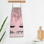 Apron Cooking Chef Work Shop Women Men Baking Decorations Painting Bbq Grilling - Image 7