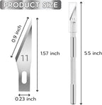 Jetmore 24 Pack Exacto Knife Set, Craft Knife, Precision Hobby Knife Kit - Image 2
