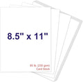 Joyberg 100P White Cardstock 8.5 x 11, 230gsm Cover Cardstock Paper, 85 Lb by Joyberg