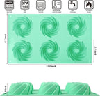 HUAKENER 2 Pcs Mini Fluted Cake Pan, 6-Cavity Fluted Cake Mold, Non-stick - Image 3