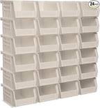 Akro-Mils 30210 AkroBins Plastic Storage Bins, Space-Saving Stackable Bins by Akro-Mils