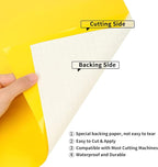 Bright Idea Permanent Vinyl, 25 Pack 12 "x 12" Vinyl Sheets Compatible - Image 2
