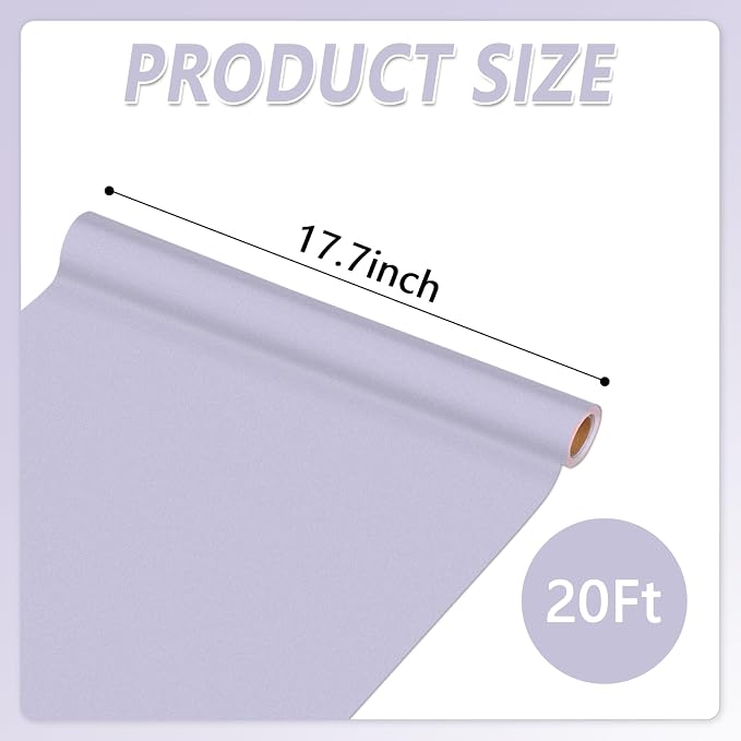 Light Purple Bulletin Board Paper Roll Lavender Bulletin Board Background Paper - Image 2