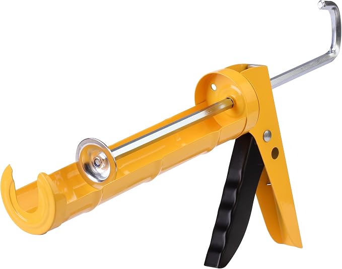 Bates- Caulking Silicone Gun, 10:1 Thrust Ratio, Hand Caulking Guns, No Drip by BatesChoice