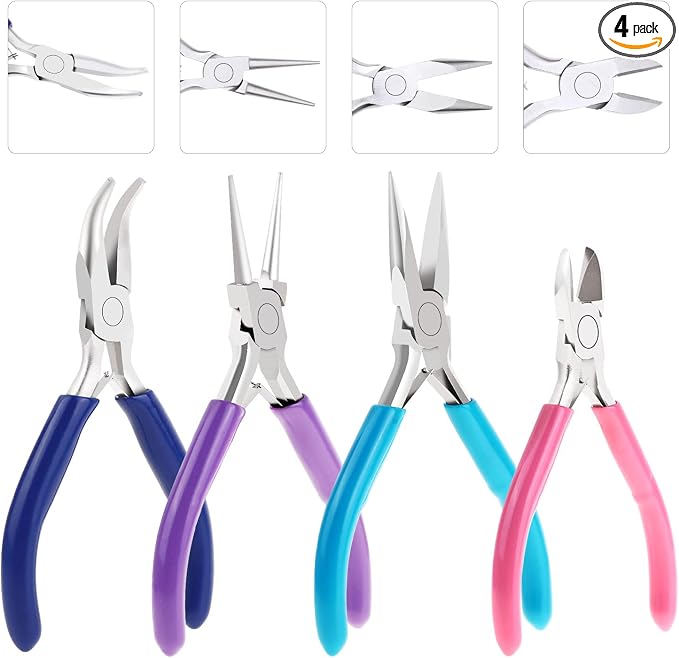 shynek 4pcs Jewelry Pliers Tools Kit by shynek