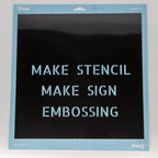 Opaque Black Plastic Sheets, 7.5mil 12” X 12” Craft PET Film, PET Stencil - Image 6