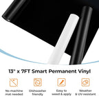 HTVRONT Smart Permanent Vinyl, No Cutting Mat Needed, - Image 4