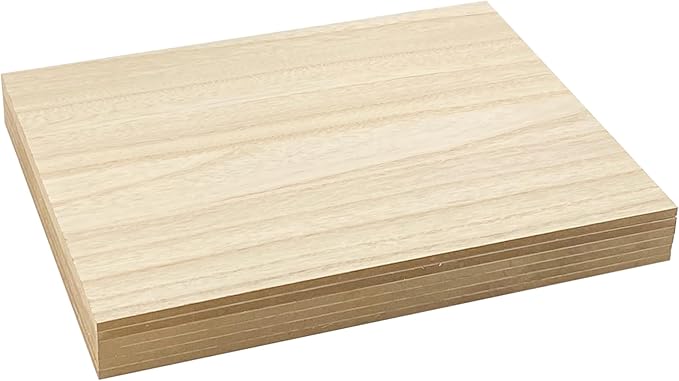 6 Pack MDF Wood Boards 11"x14"-1/4th inch Thick Wooden Planks, Double Sided - Image 5