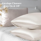 Satin Pillowcase for Hair 2pc, Similar to Silk Pillow Cases, Easier Care Than - Image 7