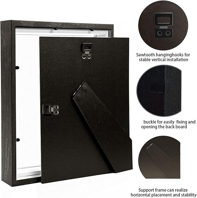 8x10 Shadow Box Frame Display Case - Image 3