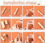 Mayboos 132 Pc Wool Felting Needles - Image 4