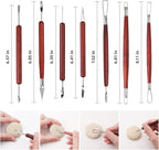 Blisstime 18PCS Clay Sculpting Tools, Basic Clay Pottery Carving Tool Kit - Image 3