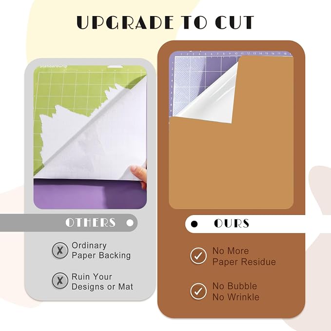 Tintnut Skin Tone Permanent Vinyl 8 Sheets 12x10in Permanent Adhesive Vinyl | - Image 4