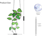 Lolitarcrafts Faux Plant Stained Glass Window Hangings | Real Stained Glass - Image 2