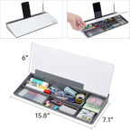 Small Desktop Glass Whiteboard Dry-Erase-Board - Image 4