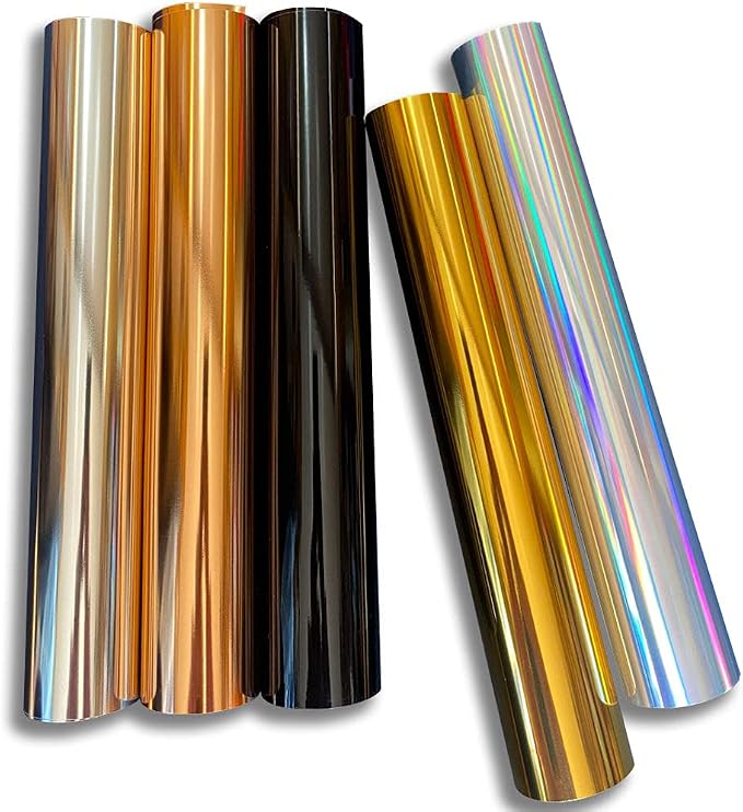 Tvinyl Warehouse Foil HTV Heat Transfer Vinyl 12" X 10" - Image 5
