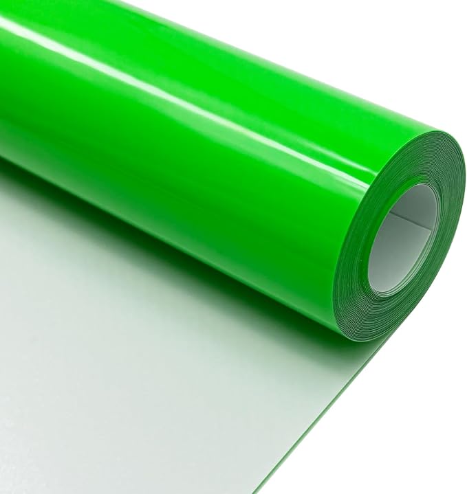 Neon Green Heat Transfer Vinyl HTV Roll Matte PU 12" x 20 ft. | Easy to Cut by MerryMade