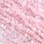 Crystal Chips with Holes for Jewelery Making 5mm-8mm Natural Gemstone Beads - Image 2