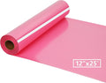 HTV Iron on Vinyl 12Inch by 25ft Roll HTV Heat Transfer Vinyl by HTVVETUR